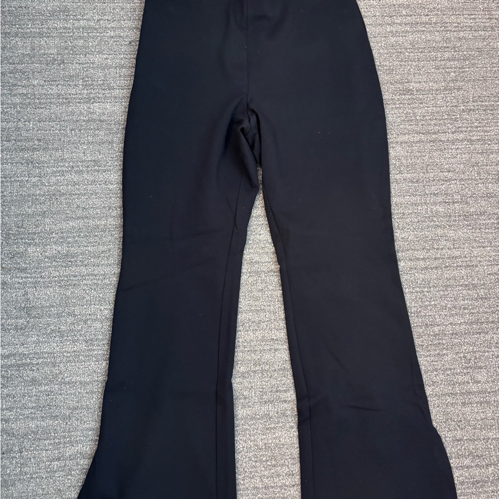 Calvin Klein Black Boot-Cut Flare Pants